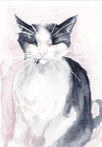 Watercolour Painting of Gremmy